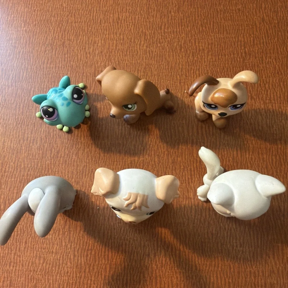 Lot of 6 Little Pet Shop: 140, 1339, 14, 139, 009, 155